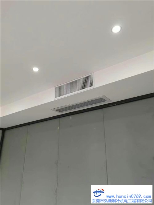 東莞公司辦公室志高多聯(lián)機中央空調安裝